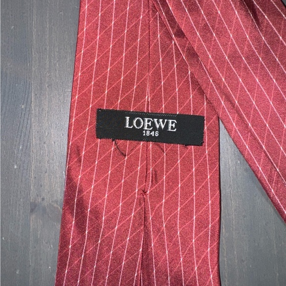 Loewe Red Striped Tie - Picture 3 of 5
